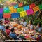 2-Pack 36FT Cinco de Mayo Mexican Fiesta Banner Set – Papel Picado Style Hanging Decorations for Día de los Muertos, Birthday, Wedding & Party Supplies